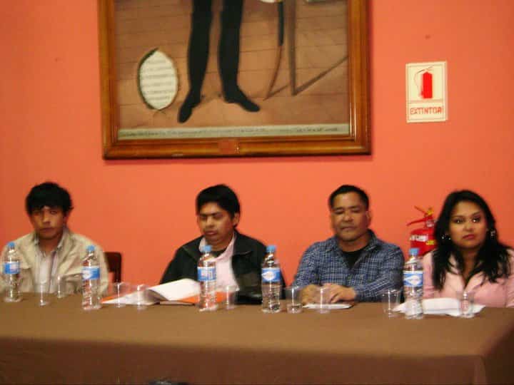 Joan Viva en la Biblioteca Nacional del Perú