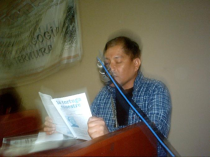Joan Viva Lectura de Poesía en el - VII Encuentro Internacional y XII Nacional de Poetas Leoncio Bueno