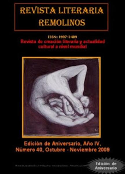 Joan Viva en la Revista literaria virtual Remolinos de Raul Hearaud N° 40